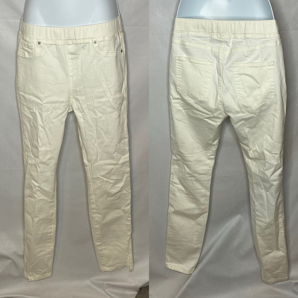 NWT Mud Pie White Stretch Jeans size Medium